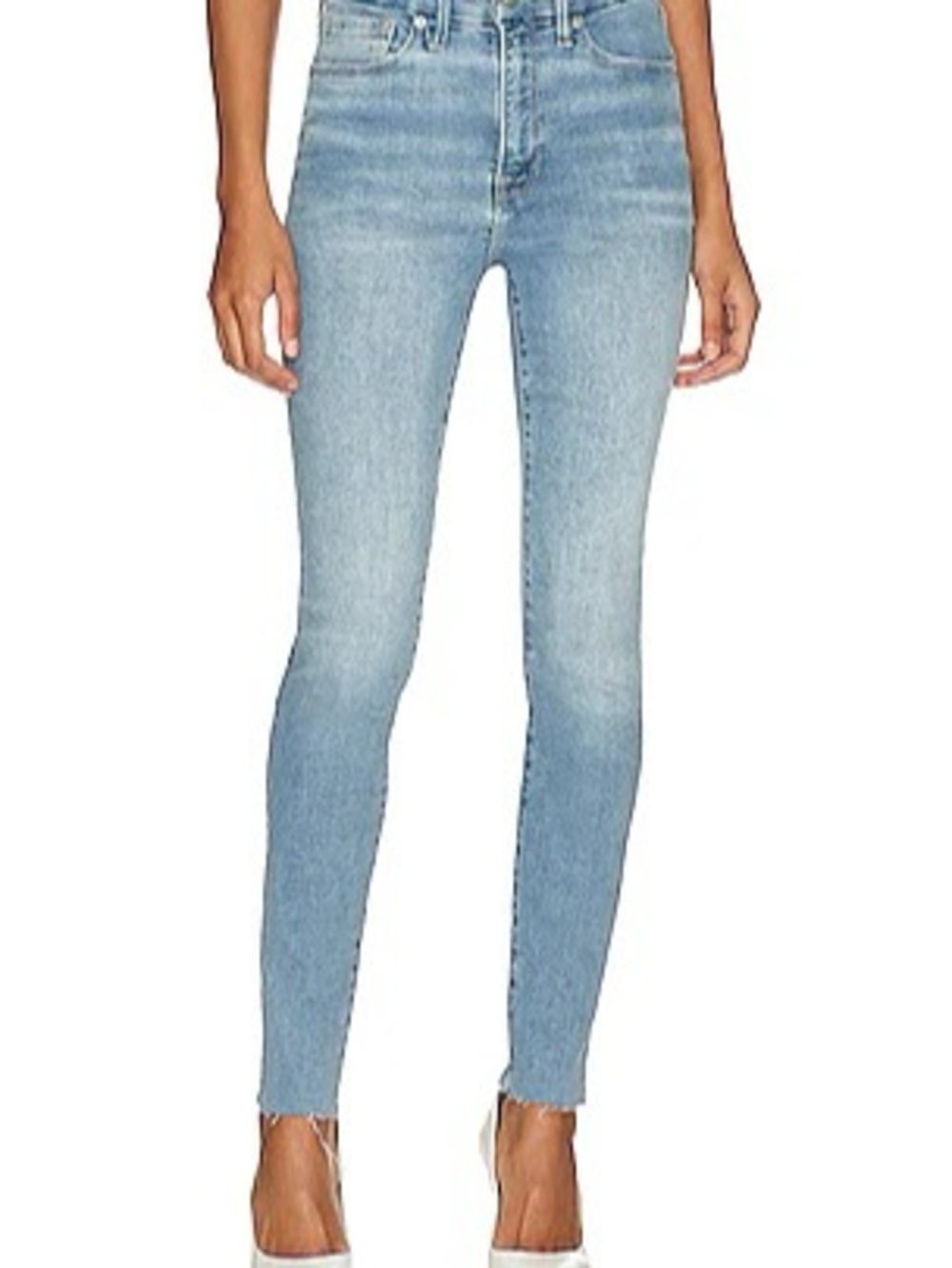 Good American Always Fit Good Legs Skinny Jeans Blue Waist 6-12 indigo447